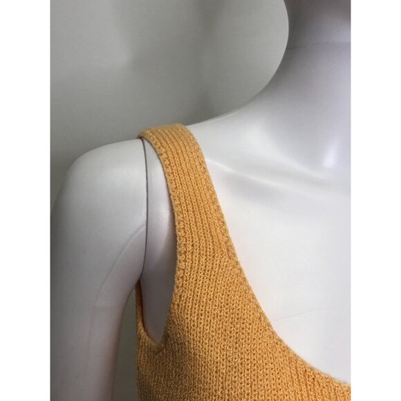 1970s. Vintage ST. JOHN KNITS. Musettes Ontario, California. Slinky Orange Knit - Picture 5 of 10